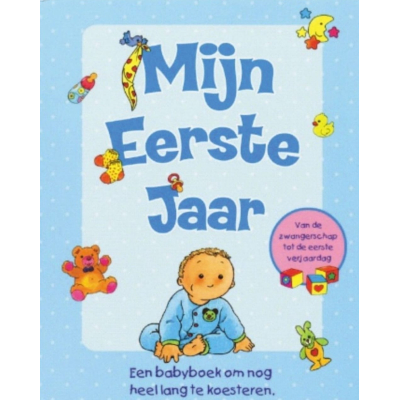 Babyboek blauw: mijn eerste jaar
